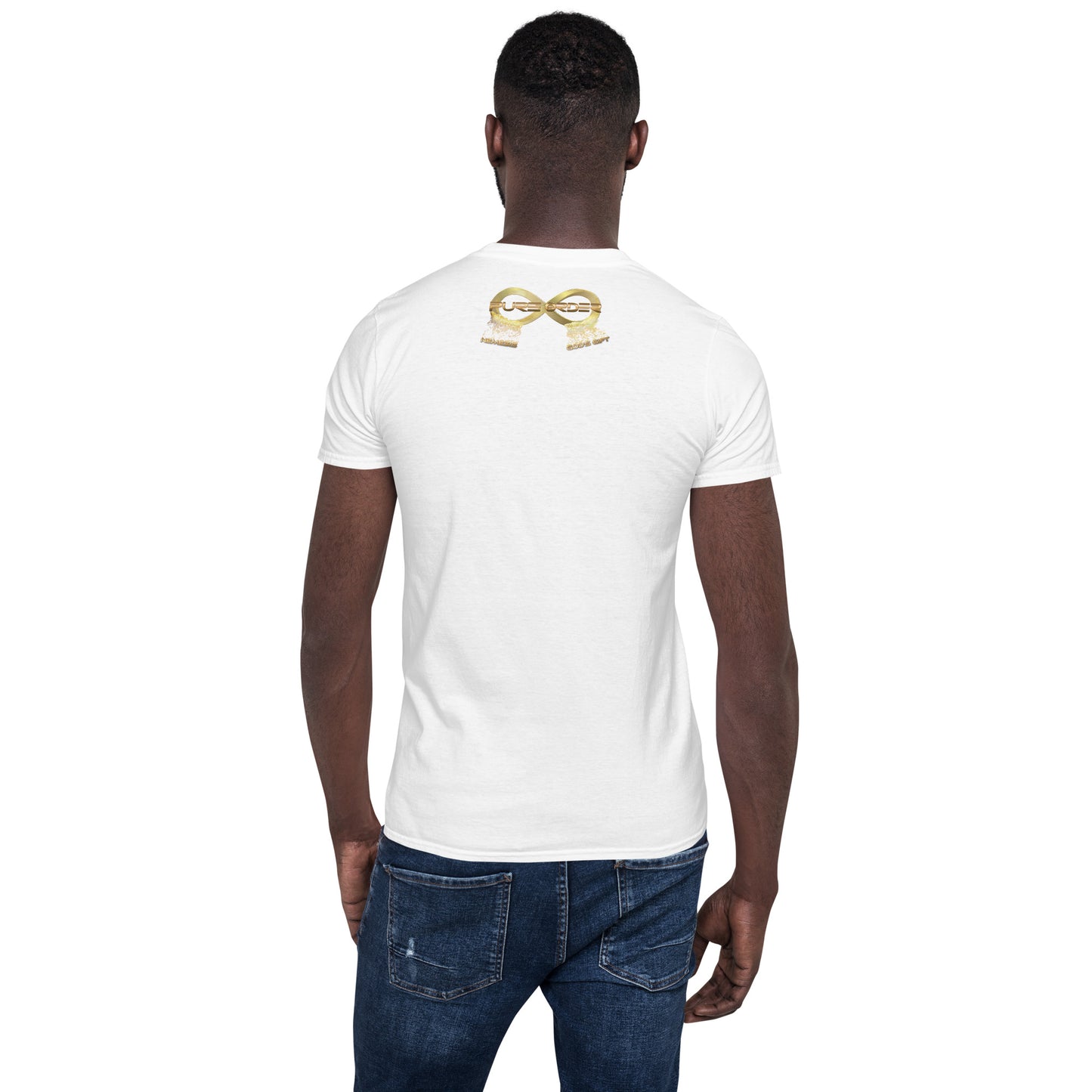 Short-Sleeve Unisex PURE ORDER T-Shirt with Print on back